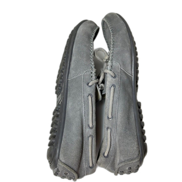 Cole Haan Grant Gray Suede Slip-on Camp Driving Loafer Shoes Size 9M - Picture 11 of 15